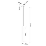 Pendelleuchten PASTELO 1 betong