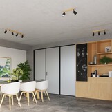 Deckenleuchted VERDO 3P weißg