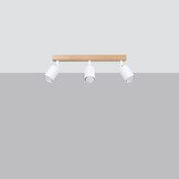 Deckenleuchte VERDO 3L weißg