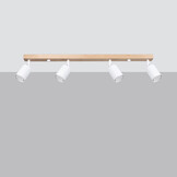 Deckenleuchte VERDO 4 weißg