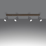 Deckenleuchte VERDO 4 weißg