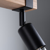 Deckenleuchte ZUCA 2 schwarzg