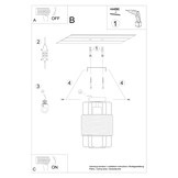 Deckenleuchte GIZURg