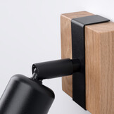 Wandleuchten ZUCA schwarzg