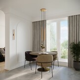 Pendelleuchten PASTELO 2 goldeng