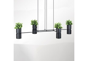 Hängeleuchte KUKKIA schwarz