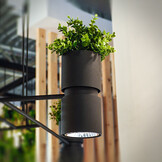 Wandleuchte KUKKIA schwarzg