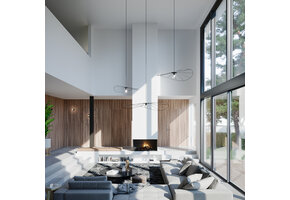 Hängeleuchte ESKOLA 140 schwarz