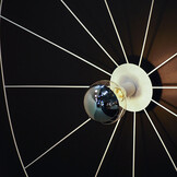 Wandleuchte / Deckenleuchte ESKOLA 70 schwarz