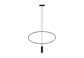 Hängeleuchte HOLAR 1 schwarz