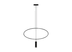 Hängeleuchte HOLAR 1 schwarz