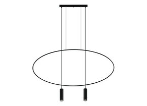 Hängeleuchte HOLAR 2 schwarz