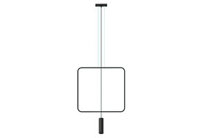 Hängeleuchte RANA 1 schwarz