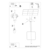 Hängeleuchte RANA 1 schwarzg
