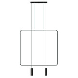 Hängeleuchte RANA 2 schwarzg