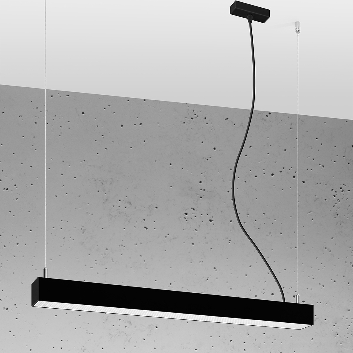 Hängeleuchte PINNE 67 schwarzg