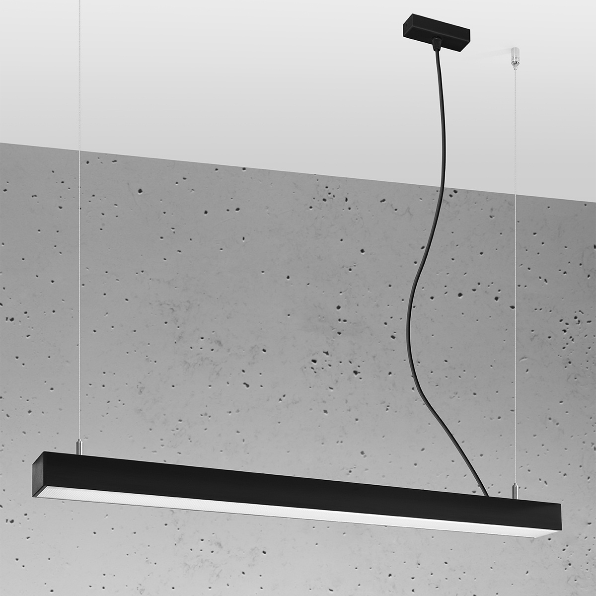 Hängeleuchte PINNE 90 schwarzg