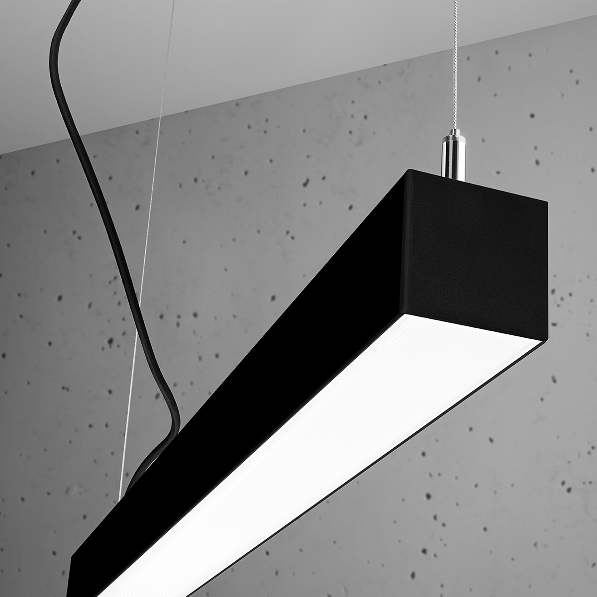 Hängeleuchte PINNE 90 schwarzg