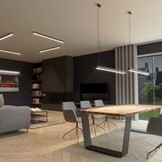 Wandleuchte PINNE 90 graug