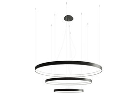 Kronleuchter RIO 3 55/78/110 schwarz 3000K
