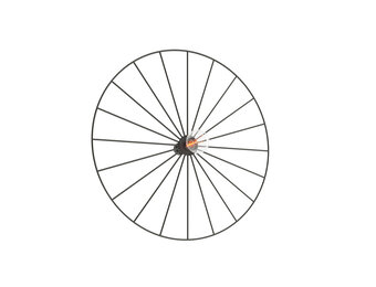 Wandleuchte / Deckenleuchte SIRKEL 45 schwarz