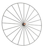 Wandleuchte / Deckenleuchte SIRKEL 60 schwarzg