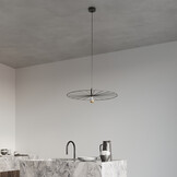 Hängeleuchte SIRKEL 30 schwarzg