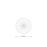 Hängeleuchte SIRKEL 60 schwarzg