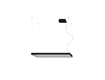 Kronleuchter TUULA M schwarz 3000K