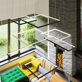 Kronleuchter NELYA M schwarz 4000Kg