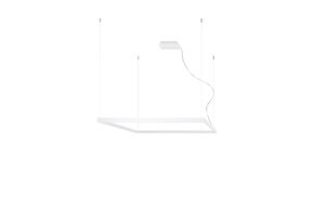 Kronleuchter NELYA L weiß 4000K