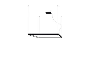 Kronleuchter NELYA L schwarz 4000K