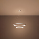 Kronleuchter RIO 2 55/78 weiß LED 3000Kg