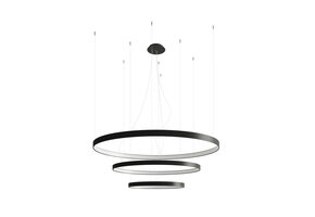 Kronleuchter RIO 3 55/78/110 schwarz LED 4000K