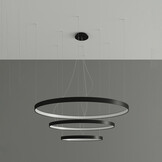 Kronleuchter RIO 3 55/78/110 schwarz LED 4000Kg