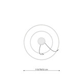 Kronleuchter RIO 2 55/78 weiß LED 4000Kg