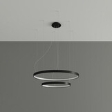 Kronleuchter RIO 2 55/78 schwarz LED 4000Kg