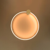 Deckenleuchte RIO 110 golden LED 3000Kg