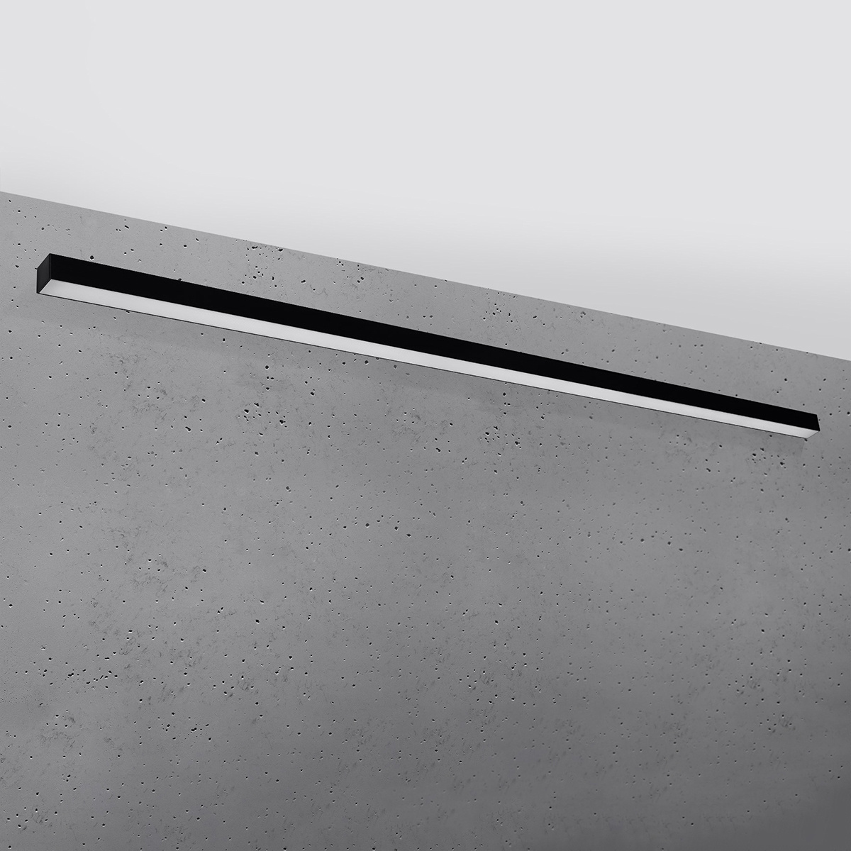 Wandleuchte PINNE 200 schwarzg