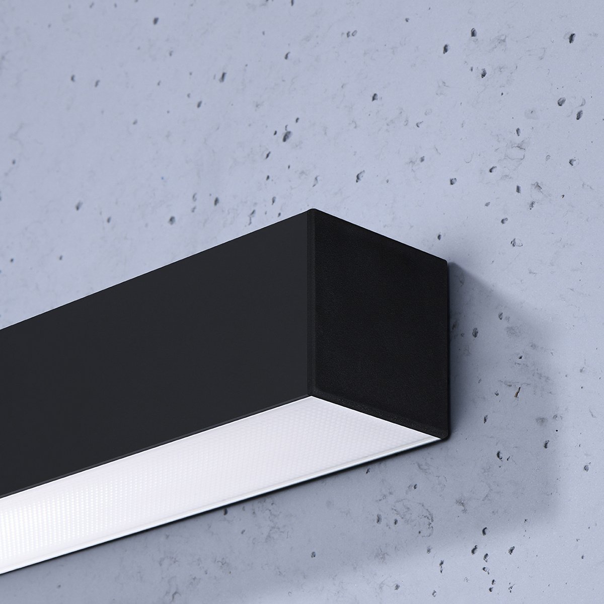 Wandleuchte PINNE 200 schwarzg