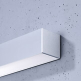 PINNE 200 Graue Wandleuchte – LED 6500lm, 4000K, 50W, IP20, Thoro Serie