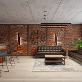 Deckenleuchte PINNE 200 graug