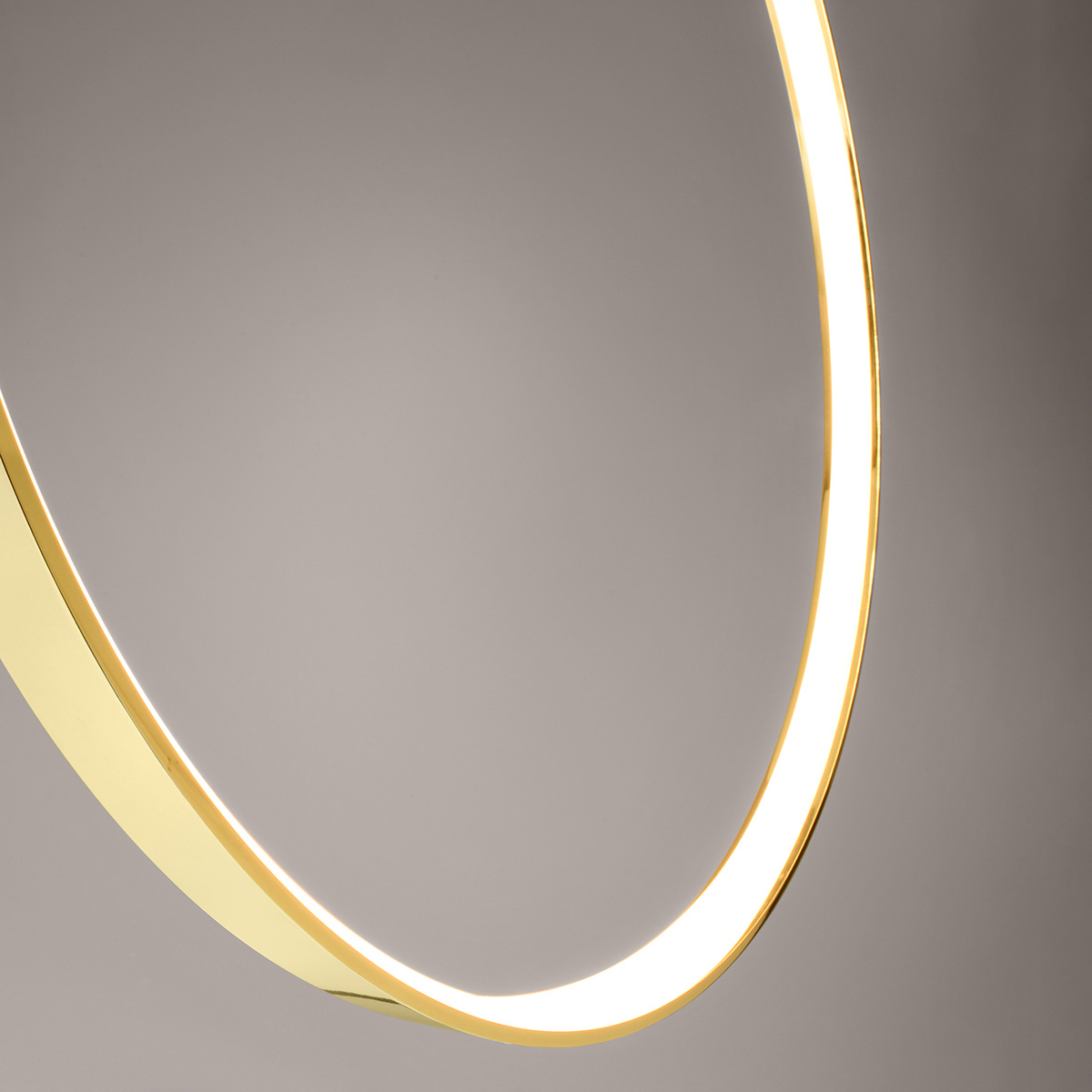 Hängeleuchte RIO 78 poliert gold LED 3000K