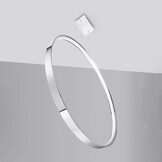 Moderne Hängelampe Rio 78 in Chrom - Elegantes Design, 4000K, 5520 Lumen LED, Energiesparend, Langlebig - Thoro Lighting