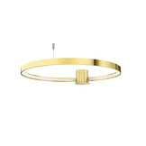 LED Deckenleuchte RIO 78 - Poliertes Gold, Warmweiß 3000K, 31W, 4099lm - Elegante Beleuchtung von Thoro Lighting
