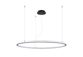 Deckenleuchte RISA 120 schwarz LED 3000K
