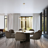 Hängeleuchte RIO 3 55/78/110 golden LED 4000K