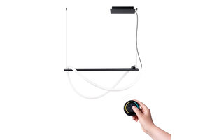 Pendelleuchten GALAKSE 84 schwarz LED  2700-6500K