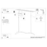Pendelleuchten GALAKSE 148 schwarz LED  2700-6500K