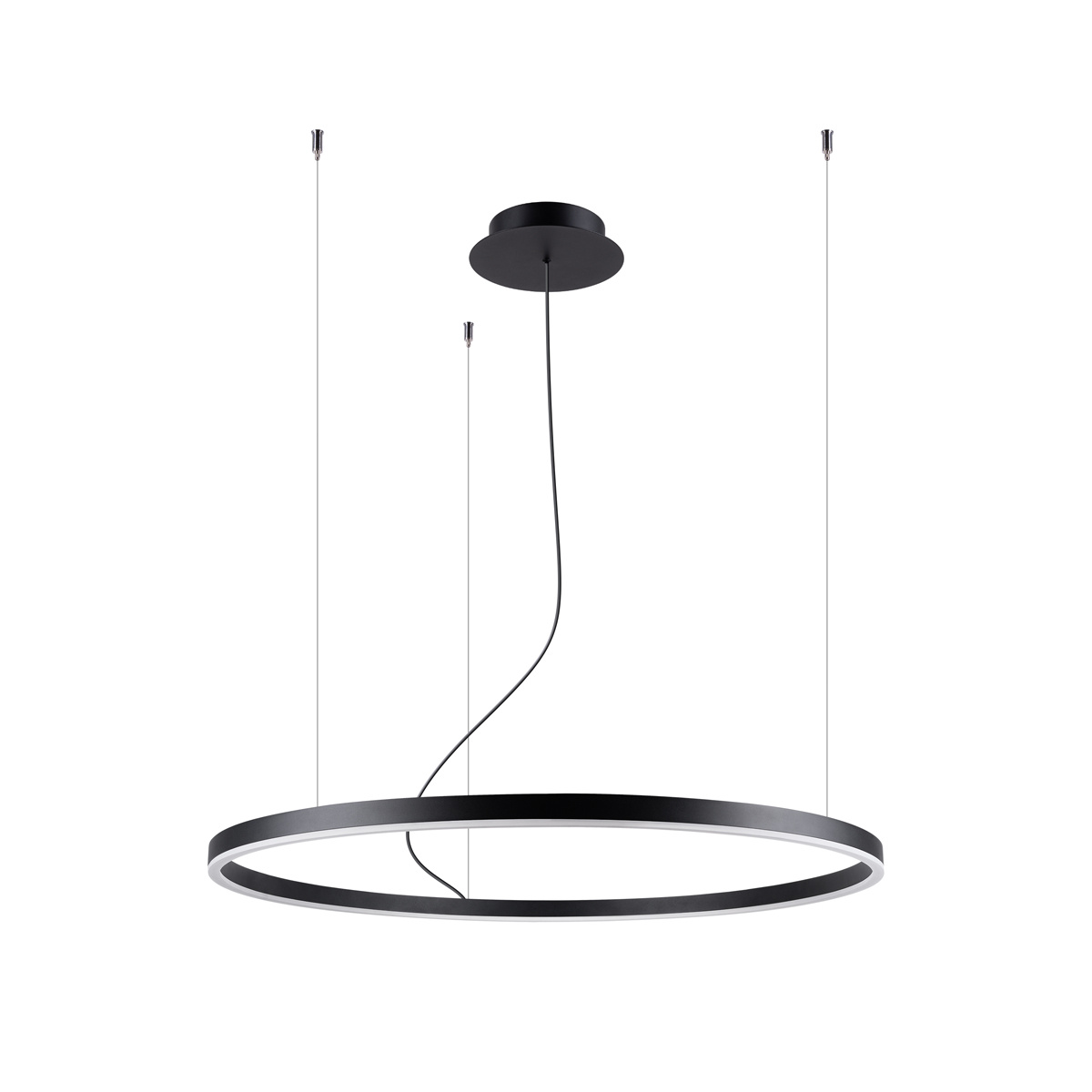 Kronleuchter ODA 80 schwarz LED 3000K